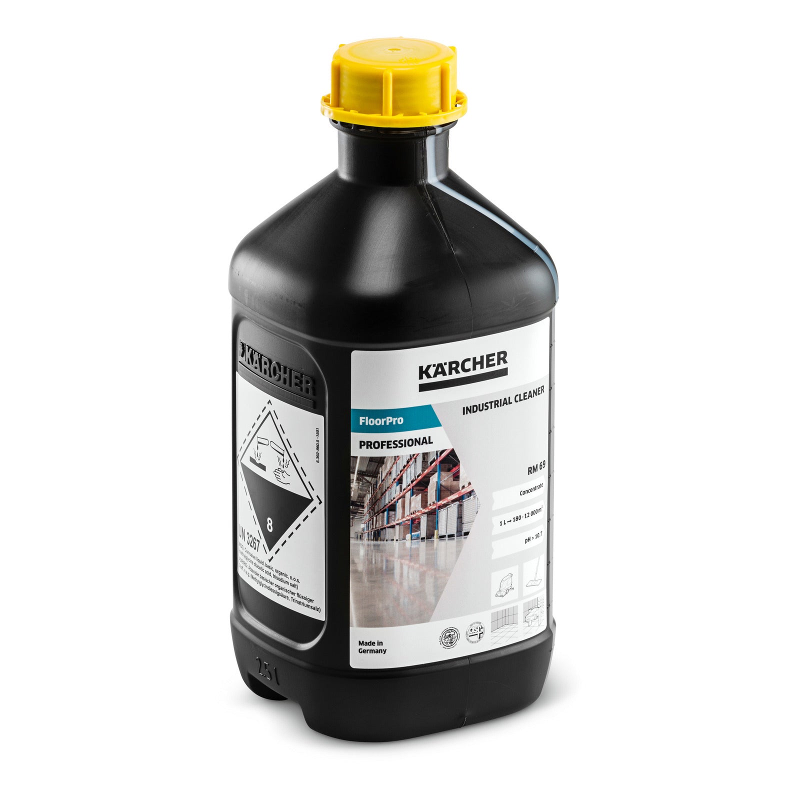 DÉTERGENT INDUSTRIEL FLOORPRO RM 69, 2.5L