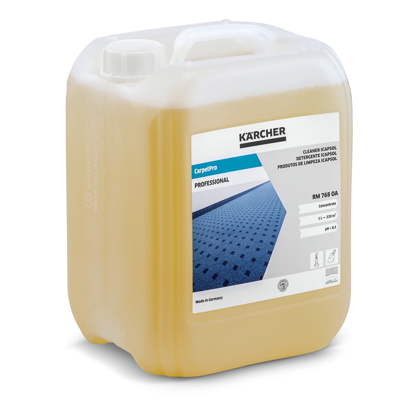 NETTOYANT CarpetPro ICAPSOL RM 768 OA, 10L