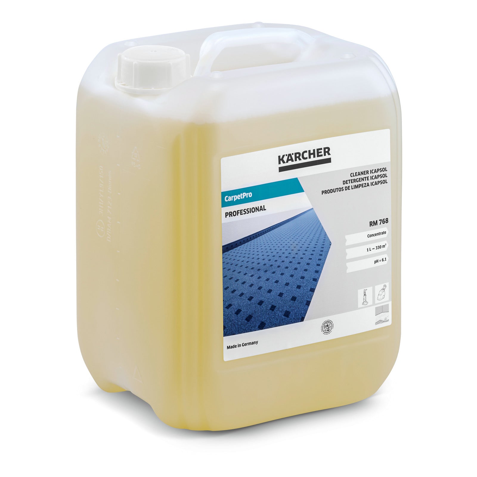 NETTOYANT CarpetPro ICAPSOL RM 768, 10L