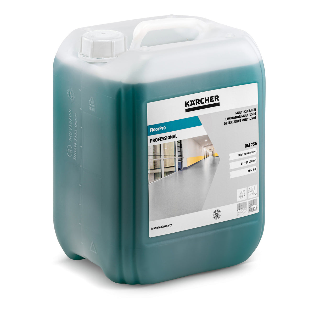 DÉTERGENT MULTISURFACE FLOORPRO RM 756, 10L