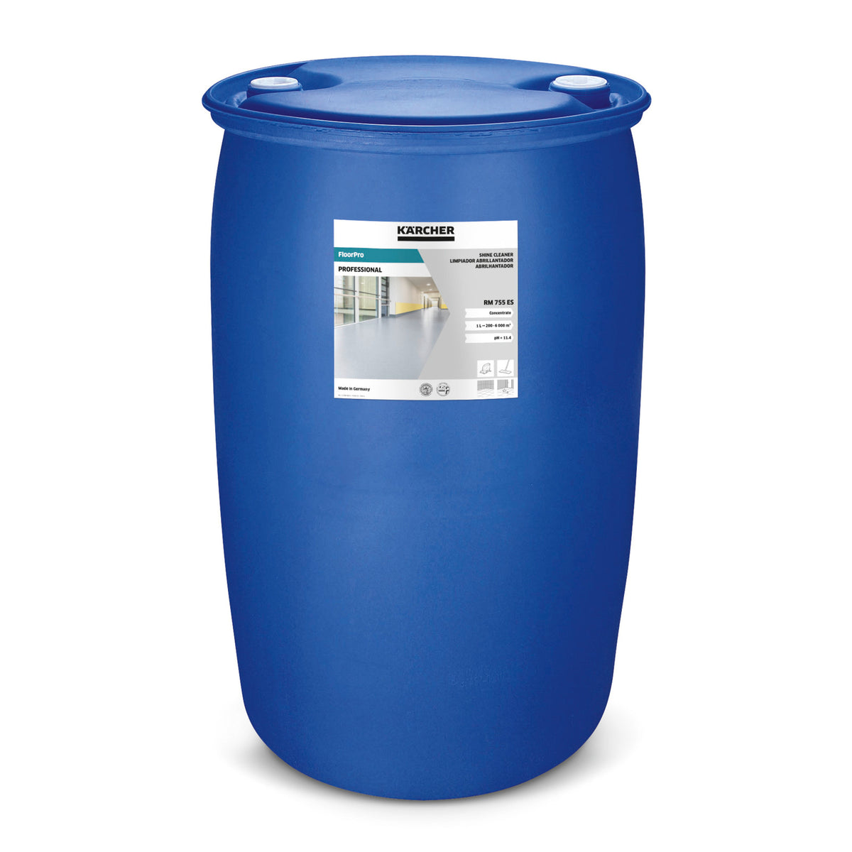 NETTOYANT POUR SOL BRILLANT FLOORPRO RM 755, 200L