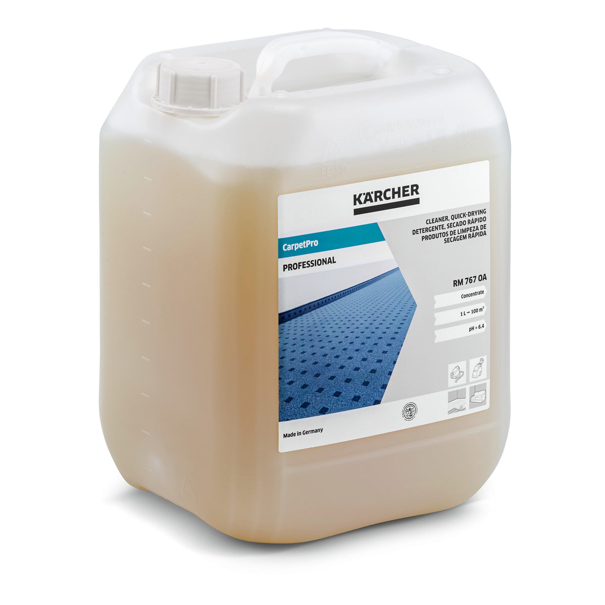 NETTOYANT CarpetPro RM 767 OA À SÉCHAGE RAPIDE, 10L