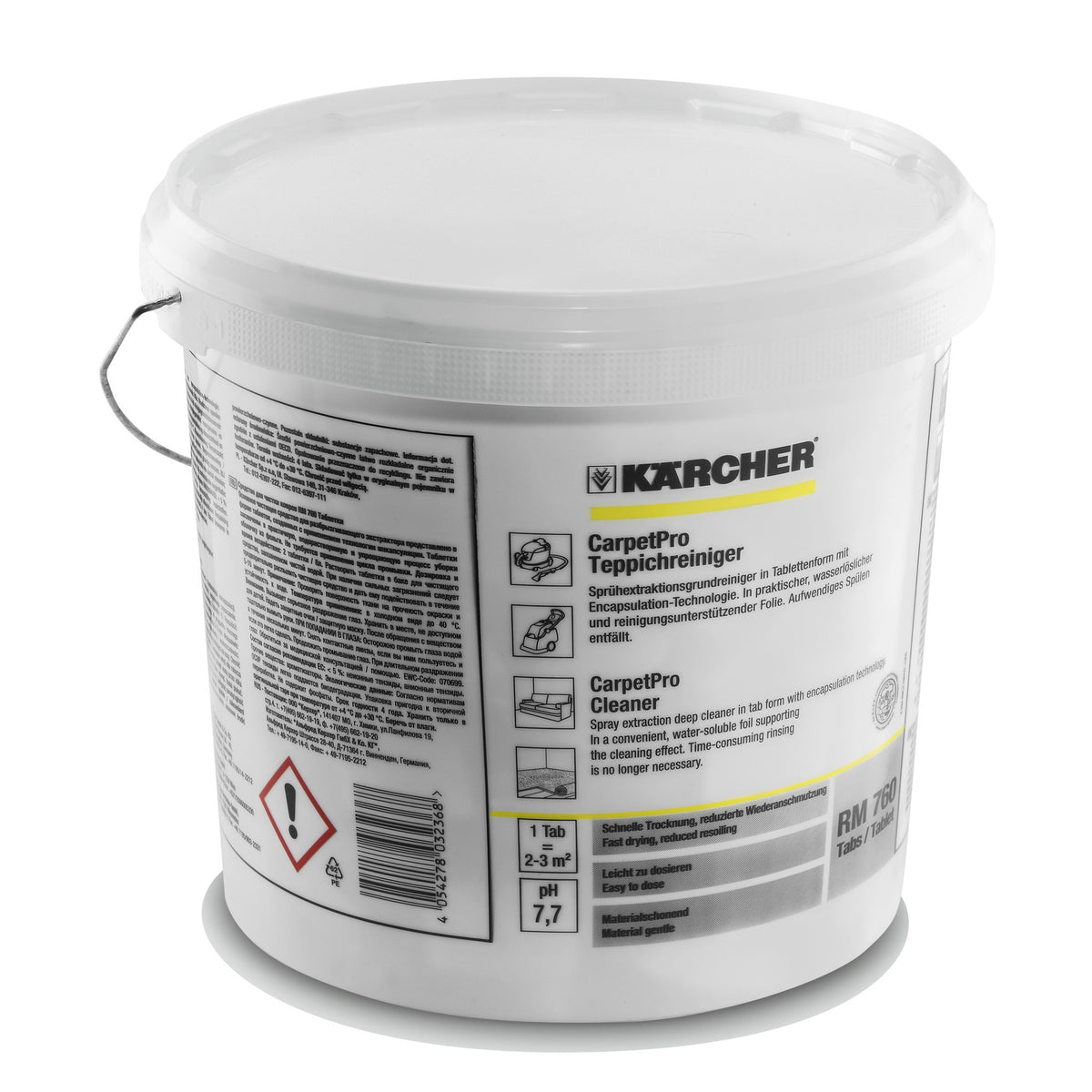 NETTOYANT CarpetPro ICAPSOL RM 760 TABS, 200TABS