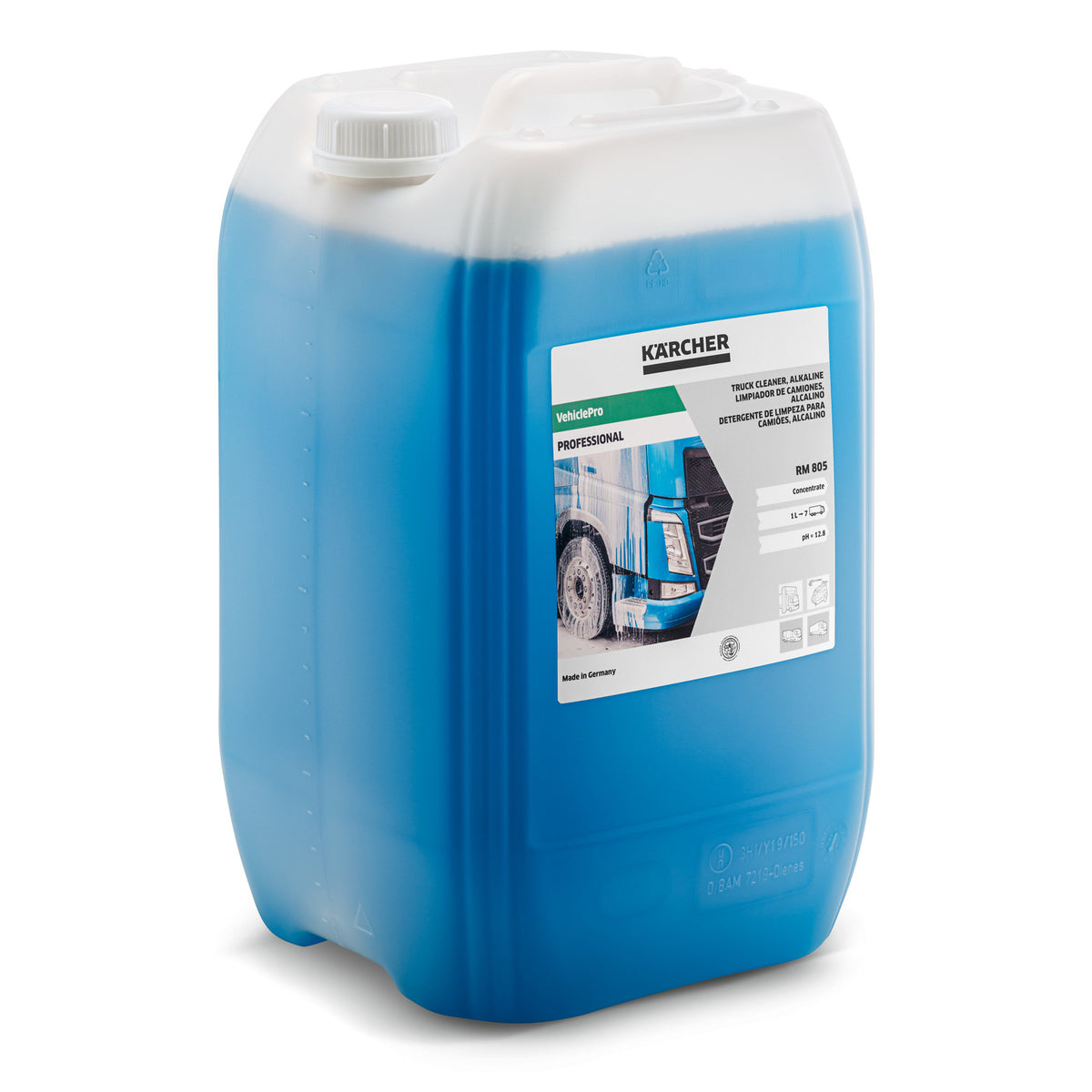 DÉTERGENT POUR CAMIONS VEHICLEPRO ALCALIN RM 805, 20L