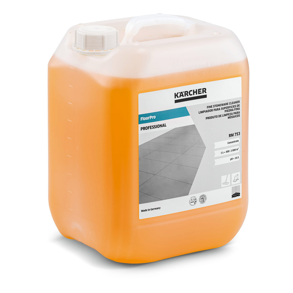 NETTOYANT GRÈS CÉRAME FLOORPRO RM 753, 10L