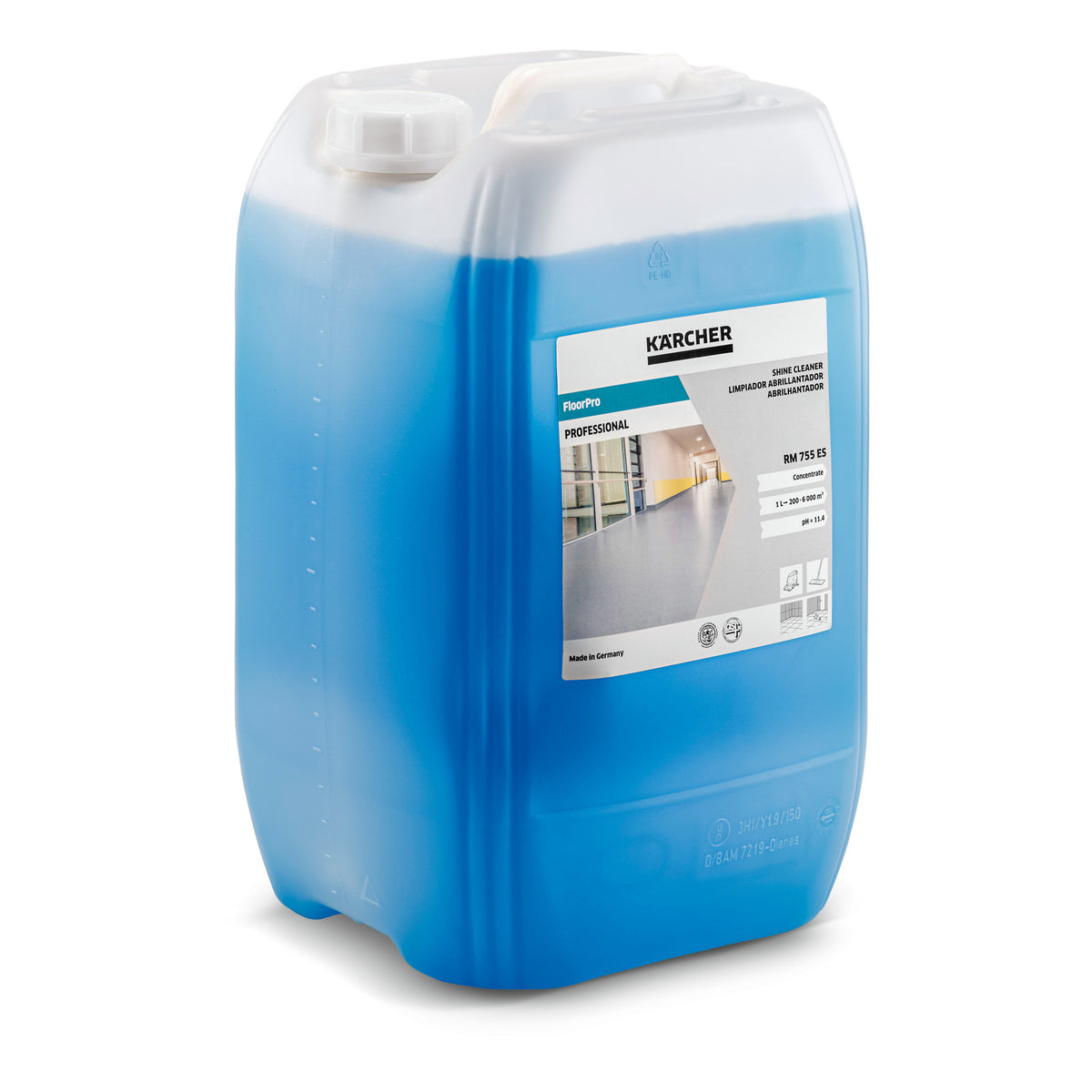 NETTOYANT POUR SOL BRILLANT FLOORPRO RM 755, 20L