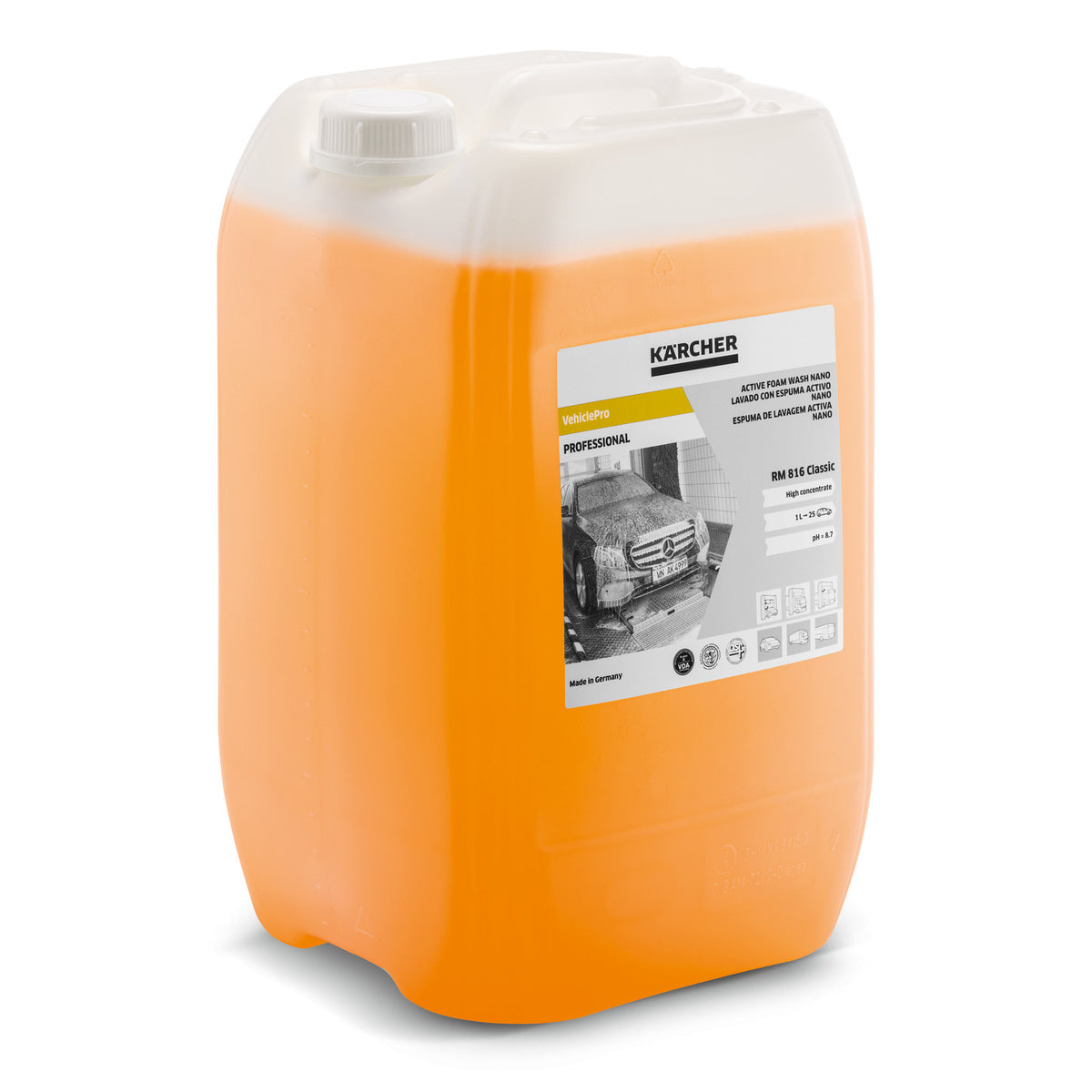 MOUSSE DE LAVAGE ACTIVE VEHICLEPRO NANO RM 816 CLASSIC, 20L