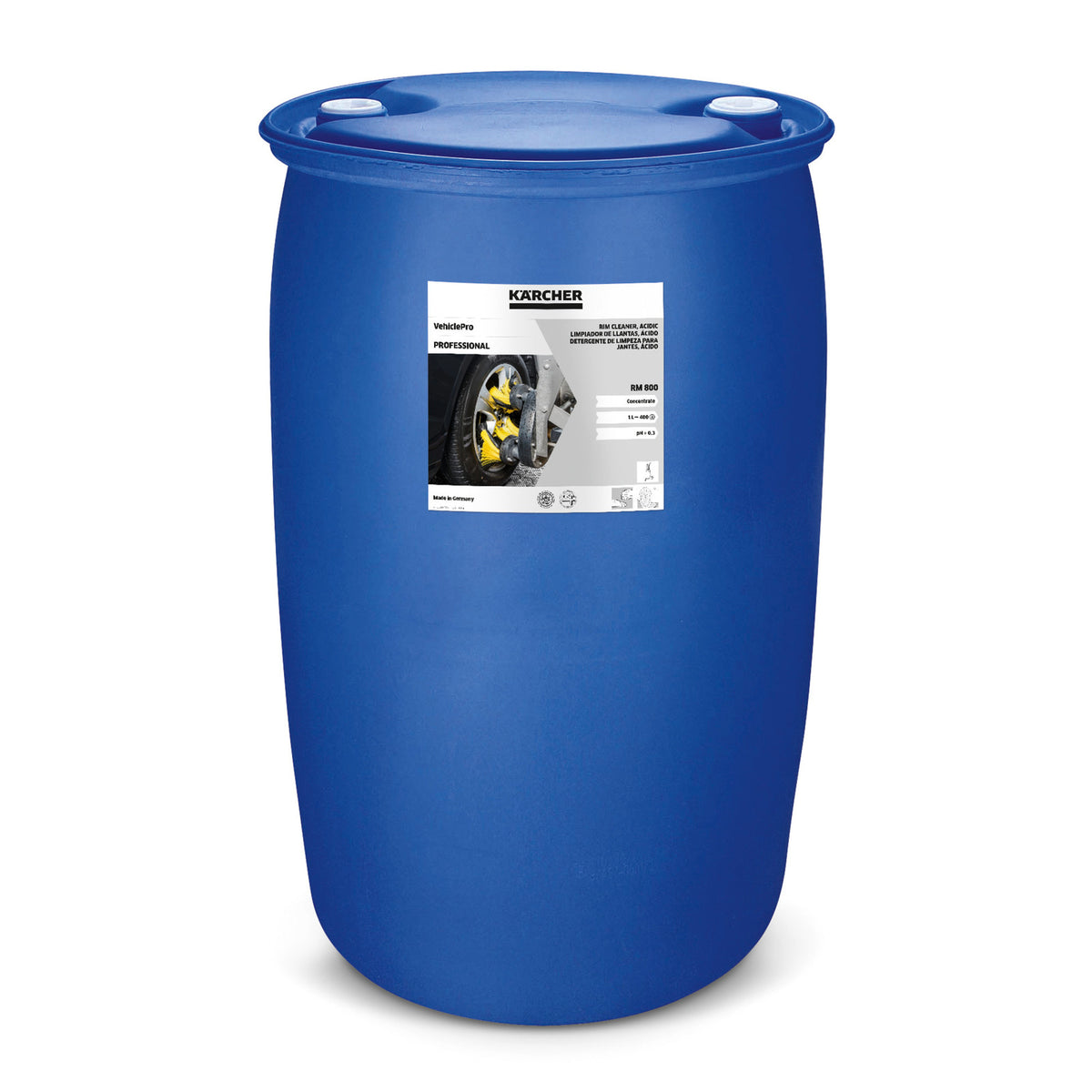 DÉTERGENT POUR JANTES VEHICLEPRO RM 800, ACIDE, 200L