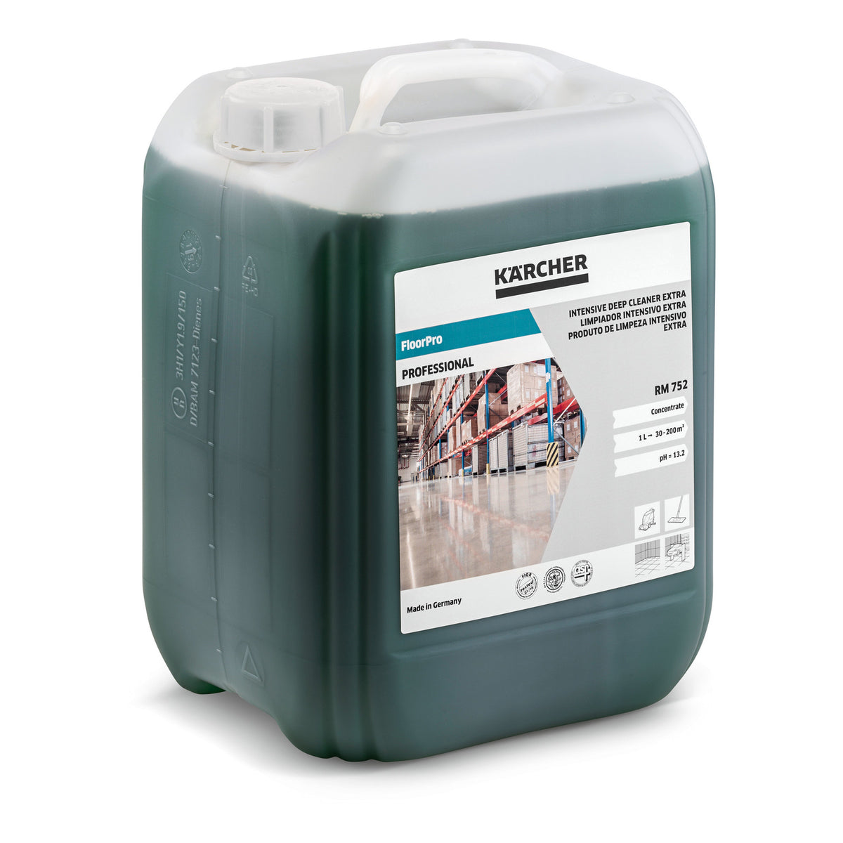 NETTOYANT EN PROFONDEUR INTENSIF EXTRA FLOORPRO RM 752, 10L