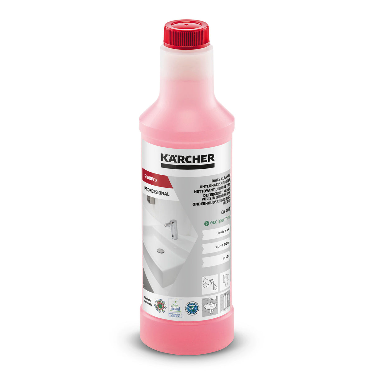 DÉTERGENT D'ENTRETIEN SANITPRO CA 20 R ECO!PERFORM, 0.5L